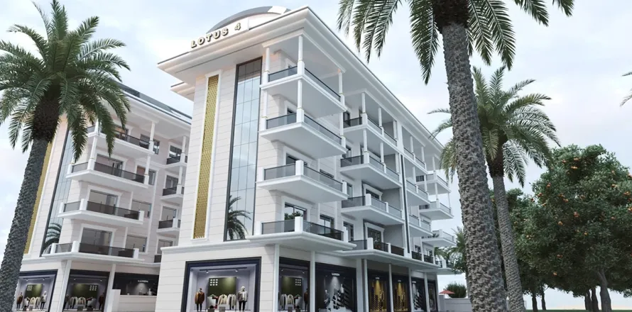 2+1 Lejlighed  i Alanya, Antalya, Tyrkiet Nr. 223570