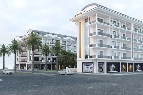 Daire  1+1  Alanya, Antalya, Türkiye №223571