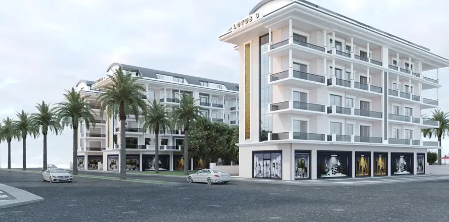 1+1 Lejlighed  i Alanya, Antalya, Tyrkiet Nr. 223571