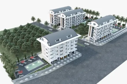1+1 Lejlighed  i Alanya, Antalya, Tyrkiet Nr. 223571 - 13