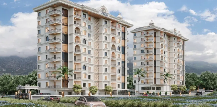 Daire  1+1  Alanya, Antalya, Türkiye №223569