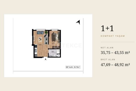 3+1 Lejlighed i Ciftlikkoy, Yalova, Tyrkiet Nr. 237669 - 12