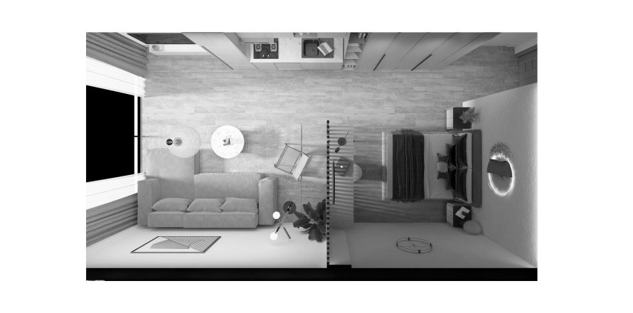 Planlægge Layout1BR