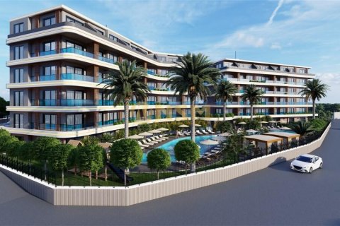 1+1 Lejlighed  i Alanya, Antalya, Tyrkiet Nr. 92228 - 9