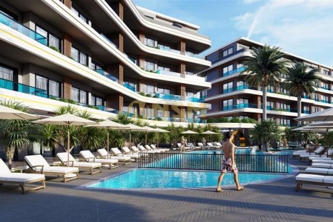 1+1 Lejlighed  i Alanya, Antalya, Tyrkiet Nr. 92228 - 5