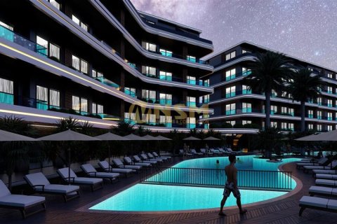 1+1 Lejlighed  i Alanya, Antalya, Tyrkiet Nr. 92228 - 19
