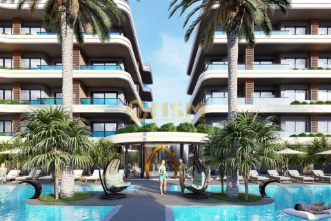 1+1 Lejlighed  i Alanya, Antalya, Tyrkiet Nr. 92228 - 8