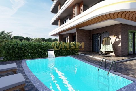 1+1 Lejlighed  i Alanya, Antalya, Tyrkiet Nr. 92228 - 12