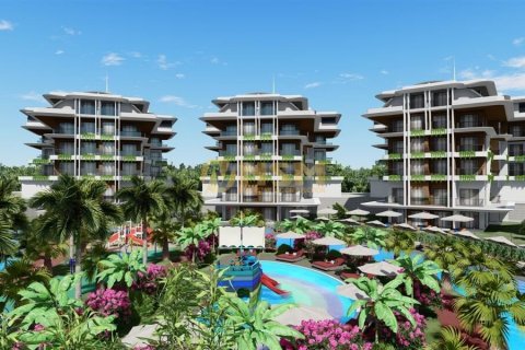 Daire  1+1  Alanya, Antalya, Türkiye №92227