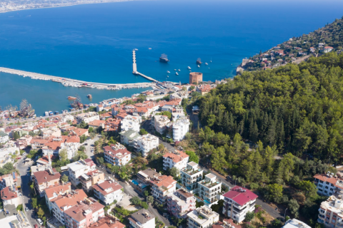 1+1 Lägenhet  i Alanya, Antalya, Turkiet Nr. 139677