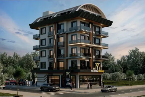 1+1 Lägenhet i Alanya, Antalya, Turkiet Nr. 223603