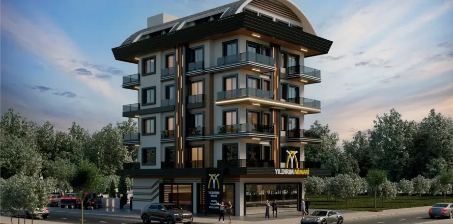 Квартира  1+1 в Аланье, Анталья, Турция №223603