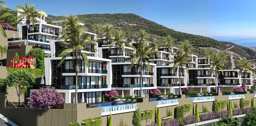 3+1 Apartment in Alanya, Antalya, Turkey No. 223599