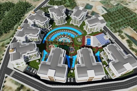 1+1 Leilighet  i Alanya, Antalya, Tyrkia Nr. 223605 - 3
