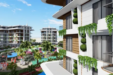 1+1 Leilighet  i Alanya, Antalya, Tyrkia Nr. 223605 - 4