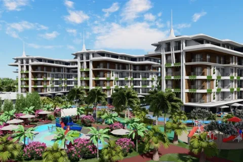 1+1 Leilighet  i Alanya, Antalya, Tyrkia Nr. 223605 - 7