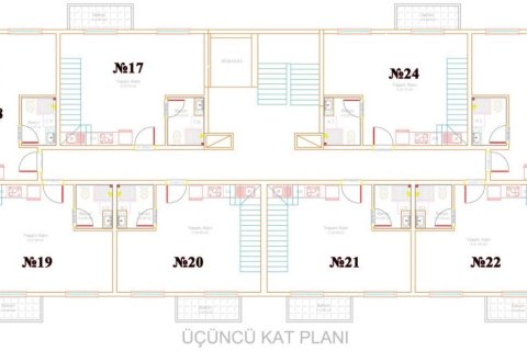 Daire   Alanya, Antalya, Türkiye №227933 - 17