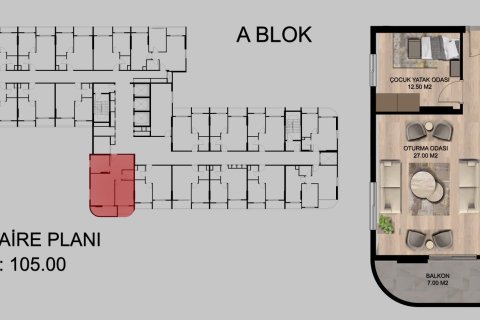 Lejlighed i Tarsus, Mersin, Tyrkiet Nr. 227927 - 23