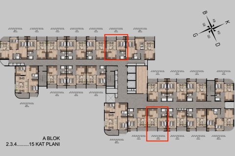 Lejlighed i Tarsus, Mersin, Tyrkiet Nr. 227927 - 27