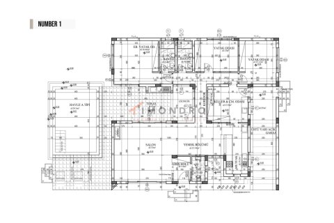 3+1 Villa  i Yeni Bogazici, Famagusta,  Nr. 213032 - 10