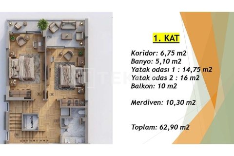 Villa for sale in Aksu, Antalya, Turkey, 3 bedrooms, 245m2, No. 227715 – photo 24
