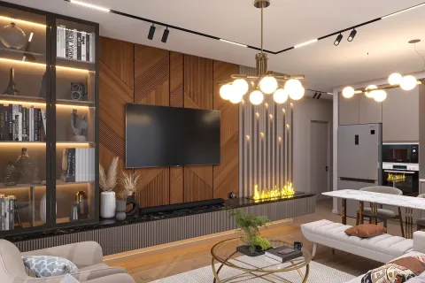 2+1 Leilighet  i Alanya, Antalya, Tyrkia Nr. 224075 - 2