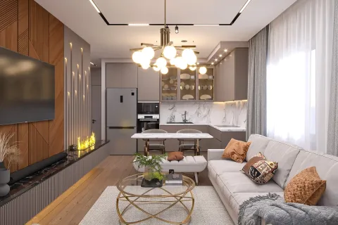 2+1 Leilighet  i Alanya, Antalya, Tyrkia Nr. 224075 - 3