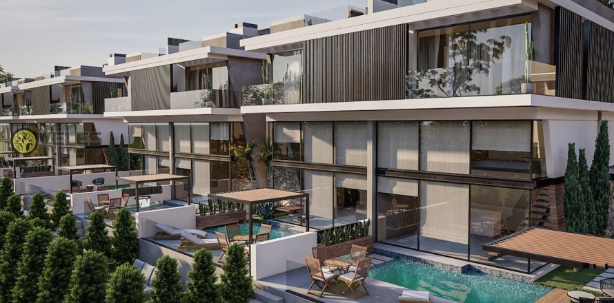 1+1 Leilighet  i Long Beach, Iskele,  Nr. 213944