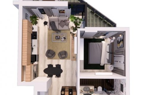 Wohnung  in Alanya, Antalya, Türkei Nr. 100960 - 11