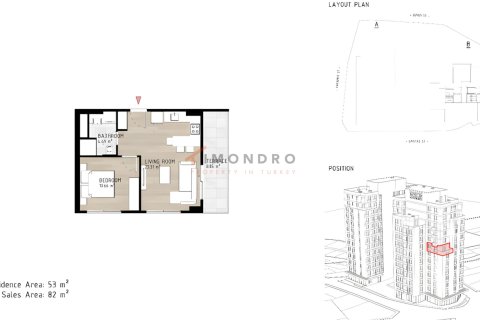 Apartment for sale  in Kâğıthane, Istanbul, Turkey, 2 bedrooms, 108m2, No. 212364 – photo 15
