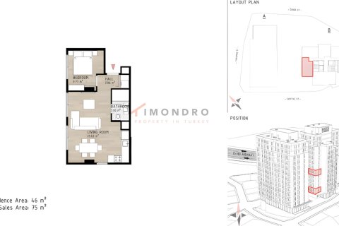Apartment for sale  in Kâğıthane, Istanbul, Turkey, 2 bedrooms, 108m2, No. 212364 – photo 16