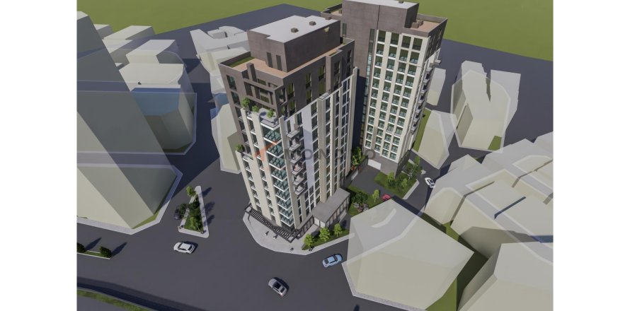 3+1 Lägenhet i Kâğıthane, Istanbul, istanbul, Turkiet Nr. 212365