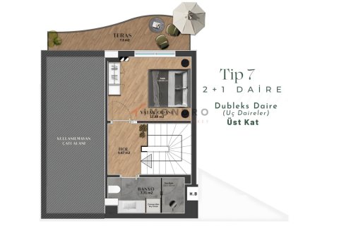Daire 3+1 Antalya, Türkiye №223061 - 23