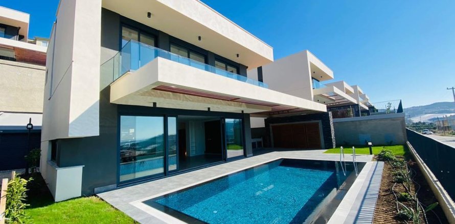 3+1 Villa i Kargicak, Alanya, Antalya, Turkiet Nr. 213283