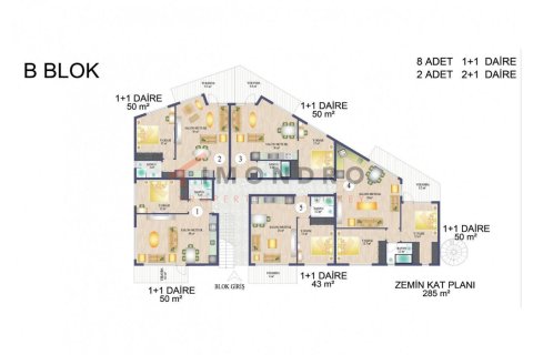 3+1 Lägenhet i Alsancak, Girne, Nr. 225186 - 28