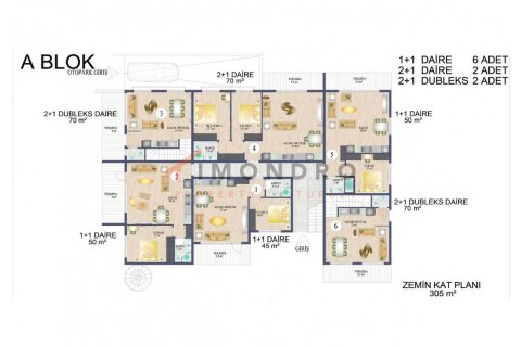 3+1 Lägenhet i Alsancak, Girne, Nr. 225186 - 26