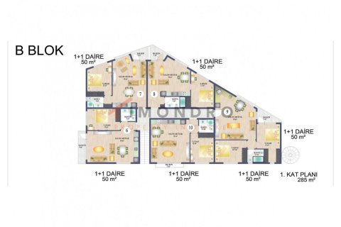 3+1 Lägenhet i Alsancak, Girne, Nr. 225186 - 29