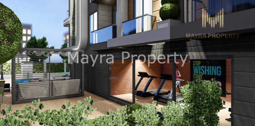 Leilighet i Alanya, Antalya, Tyrkia Nr. 93432