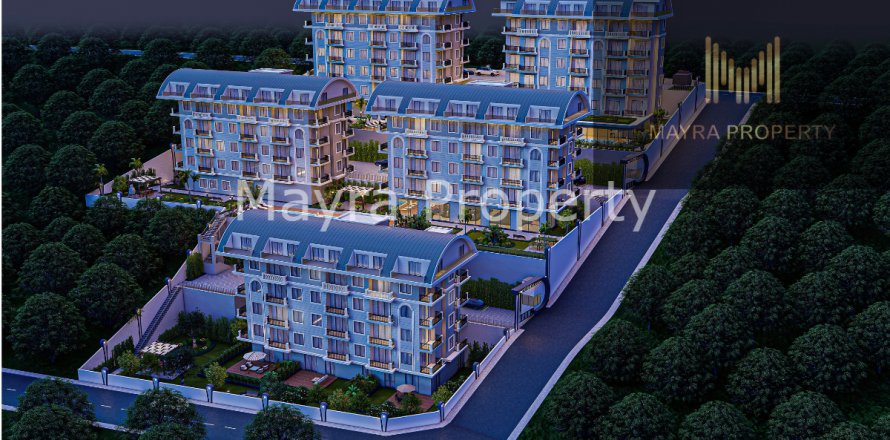 Wohnung  in Alanya, Antalya, Türkei Nr. 93435