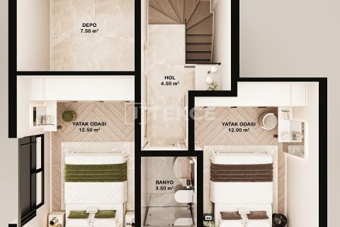 3+1 Leilighet i Fethiye, Mugla, Tyrkia Nr. 226503 - 27