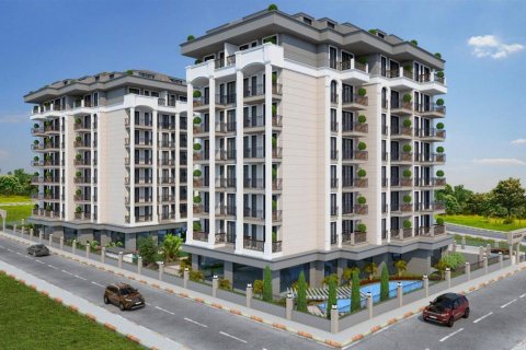 آپارتمان در  Alanya ، ترکیه 63 متر مربع.  شماره 94908 - 2