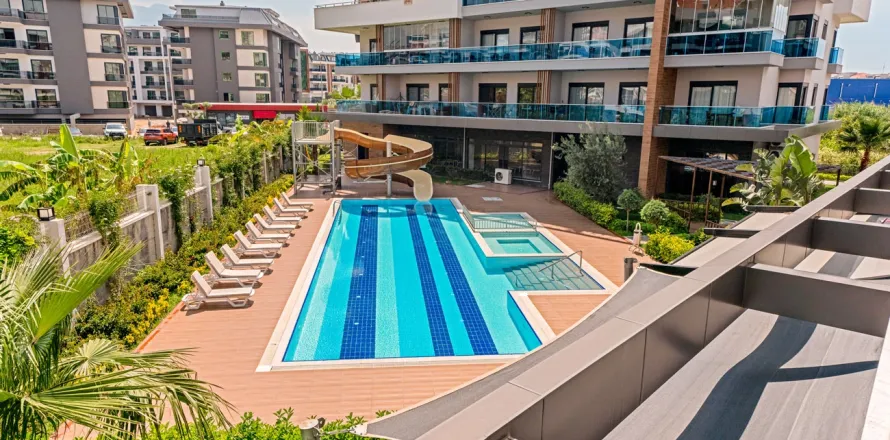 2+1 Lejlighed  i Alanya, Antalya, Tyrkiet Nr. 223768