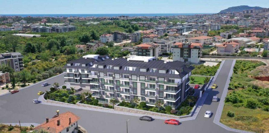 1+1 Wohnung in Olive Park, Oba, Antalya, Türkei Nr. 97292
