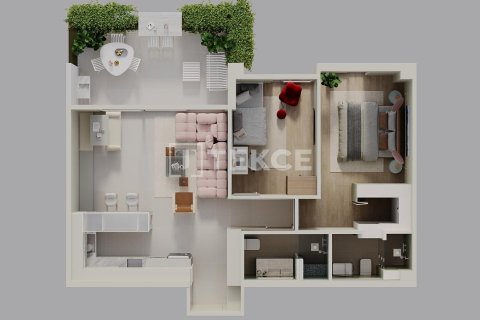 Daire  2+1  Mersin, Türkiye №237796 - 20