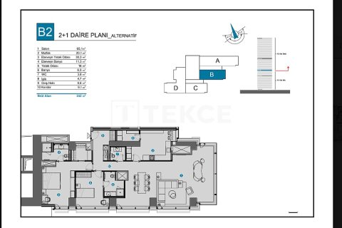 Daire 2+1 İstanbul, Türkiye №237794 - 18
