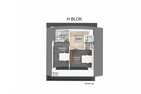 Villa i Kargicak, Alanya, Antalya, Turkiet Nr. 94982 - 27