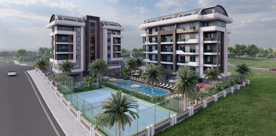 Leilighet  i Okurcalar, Alanya, Antalya, Tyrkia Nr. 94980