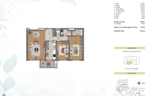 4+1 Lejlighed i Istanbul, Tyrkiet Nr. 226281 - 26