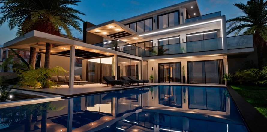 Вилла в Icon Residence 4+1, Олюдениз, Мугла, Турция №99360