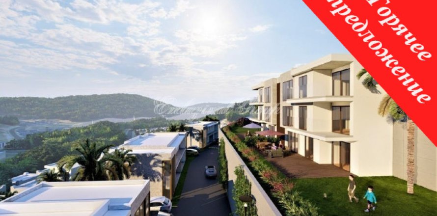 2+1 Lägenhet  i Bodrum, Mugla, Turkiet Nr. 224616
